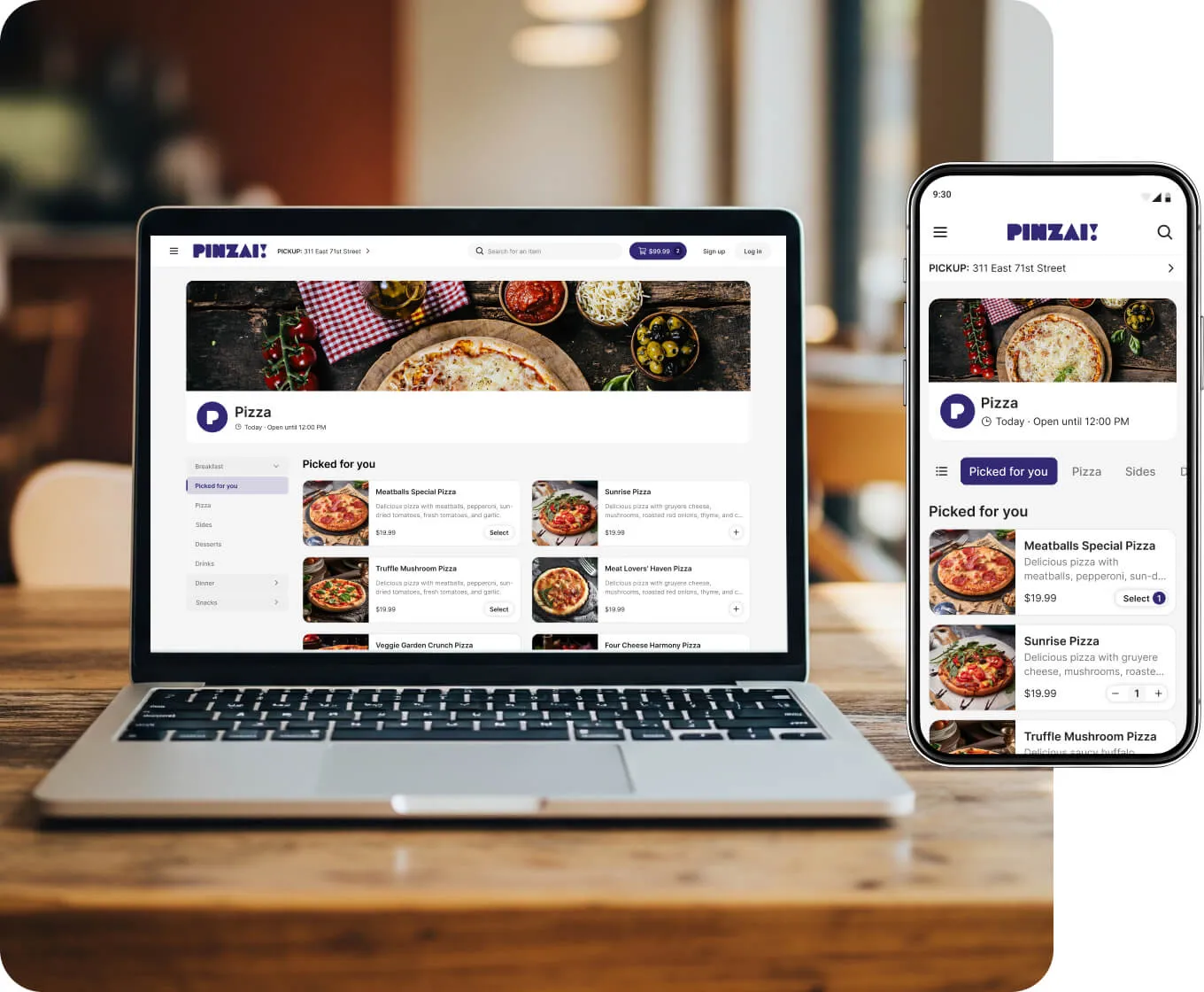 Connexup Web Ordering